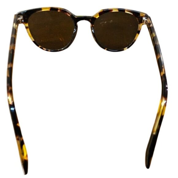 Warby Parker Wright N242  49-18-140 FRAMES ONLY Round Sunglasses Tortoise - Picture 8 of 9